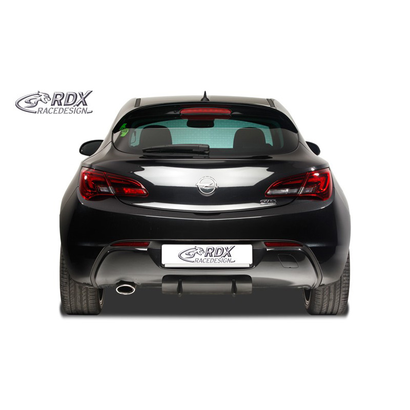 Rear bumper skirt 'Diffusor U-Diff'  Opel Astra J GTC 2009-2015 incl. OPC-Line (PU)