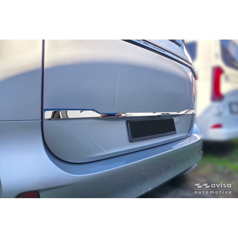 Avisa Chrome Stainless Steel Trunk Tailgate Trim Cover  Volkswagen ID.Buzz 2022- (with rear hatch)