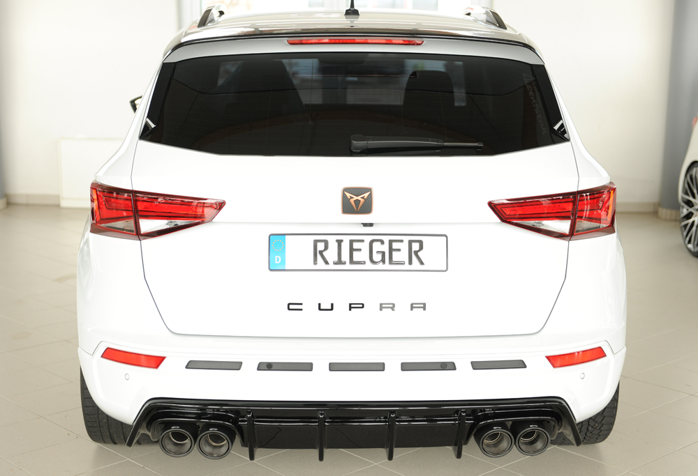 Diffusor Seat Ateca 5FP Cupra Rieger Glans Zwart