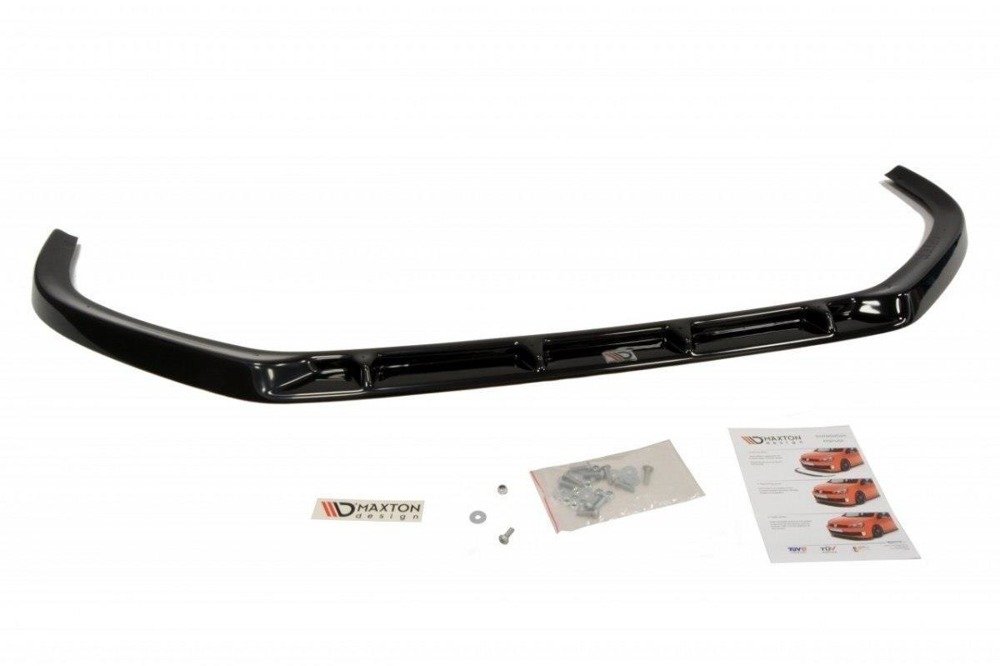 Voorspoiler Peugeot 308 07-11 Glans Zwart