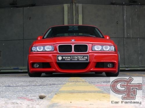 Voorbumper BMW E36 SRS-TEC B3 Mistlampen