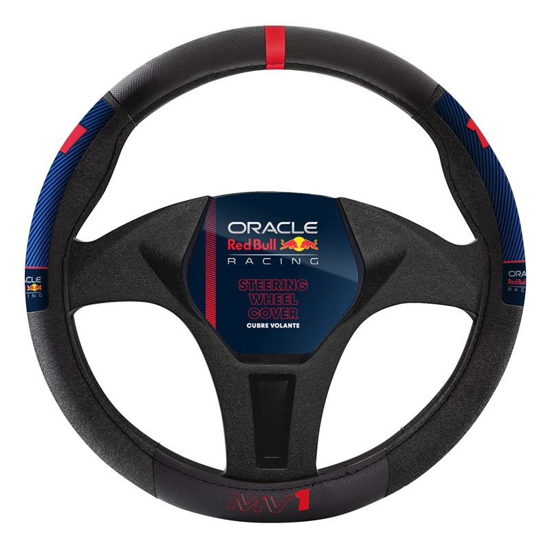 Red Bull Oracle Universal steering wheel cover - Type 02 MV1 - Black/Red/Blue