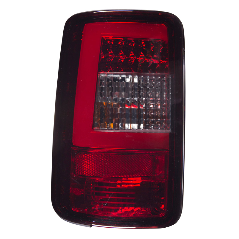 Set LED Achterlichten  Volkswagen Touran 2003-2006 & Caddy II 2004- - Rood/Rookgrijs