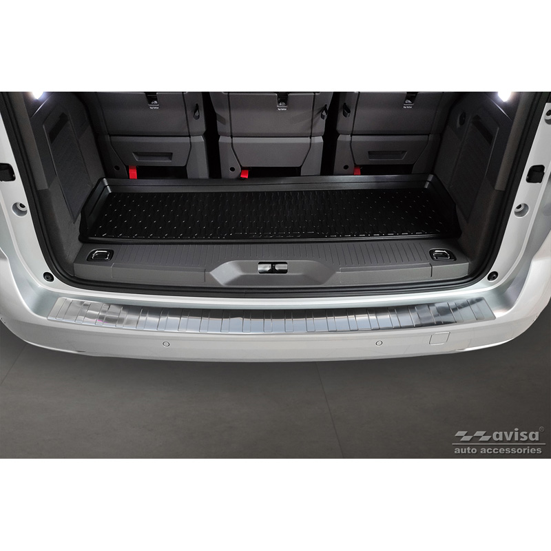RVS Achterbumperprotector  Volkswagen Multivan T7 2021- - 'Ribs'