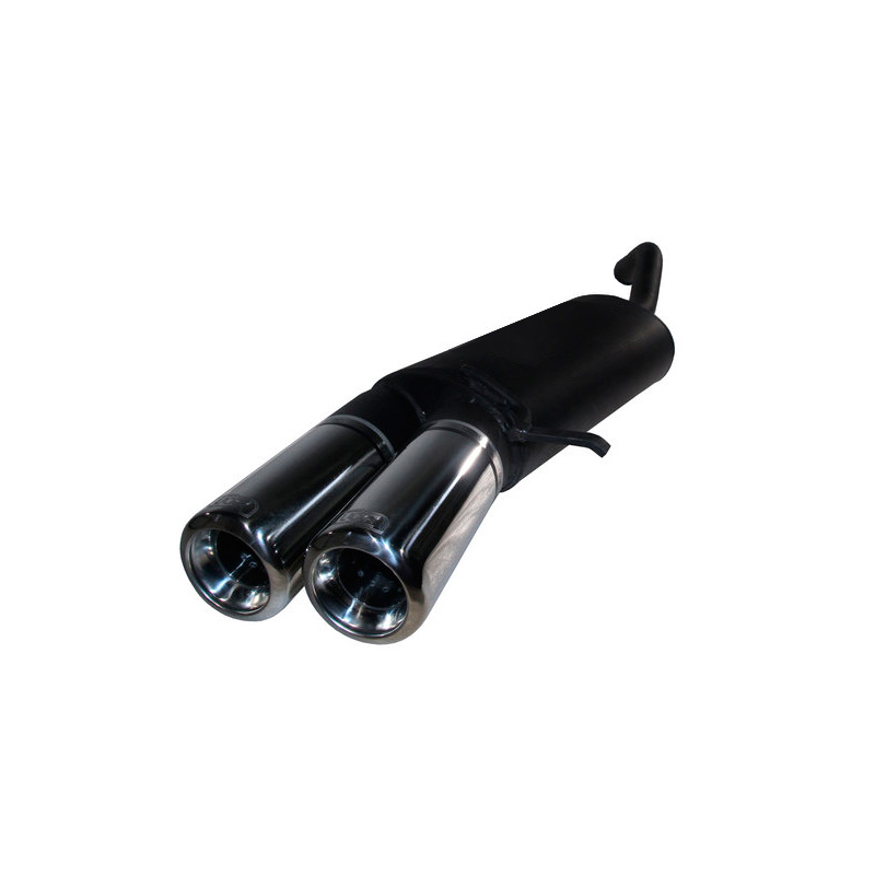 Sport exhaust  Skoda Felicia HB 1.3 40/43/50kW/1.6 55kW/1.9D 47kW 1994-2001 2x 80mm