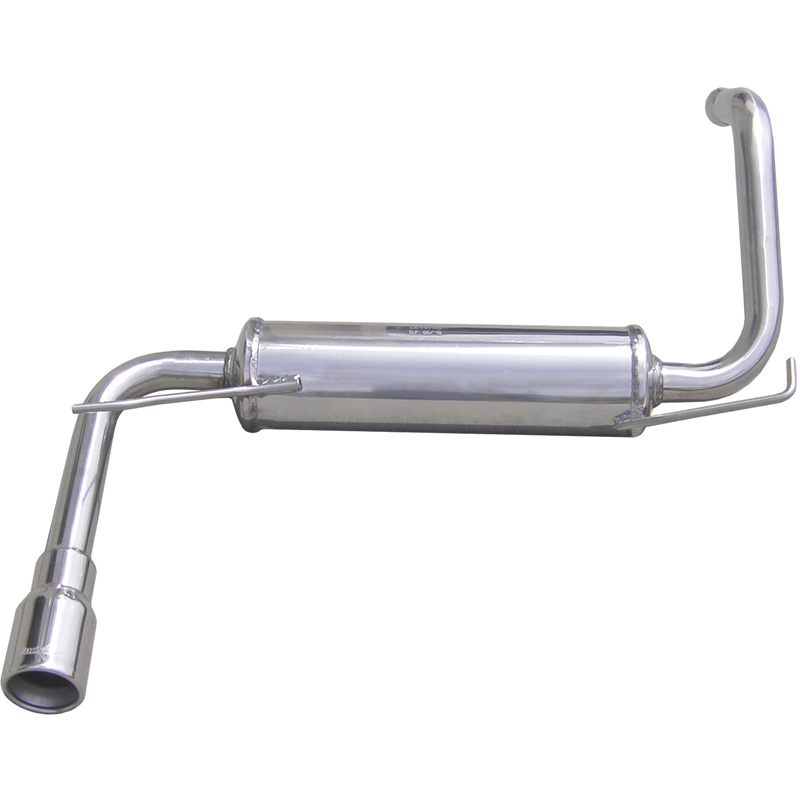 100% Inox Sport Exhaust  Toyota Aygo 1.0 (68HP) 2005- 80mm