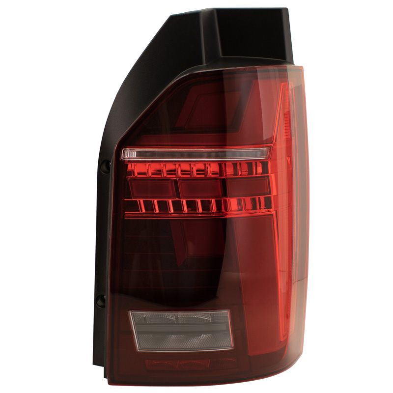Set LED Achterlichten  Volkswagen Transporter T6 2015-2020 (met achterklep) - Rood/Rookgrijs - incl. Dynamic Running Light