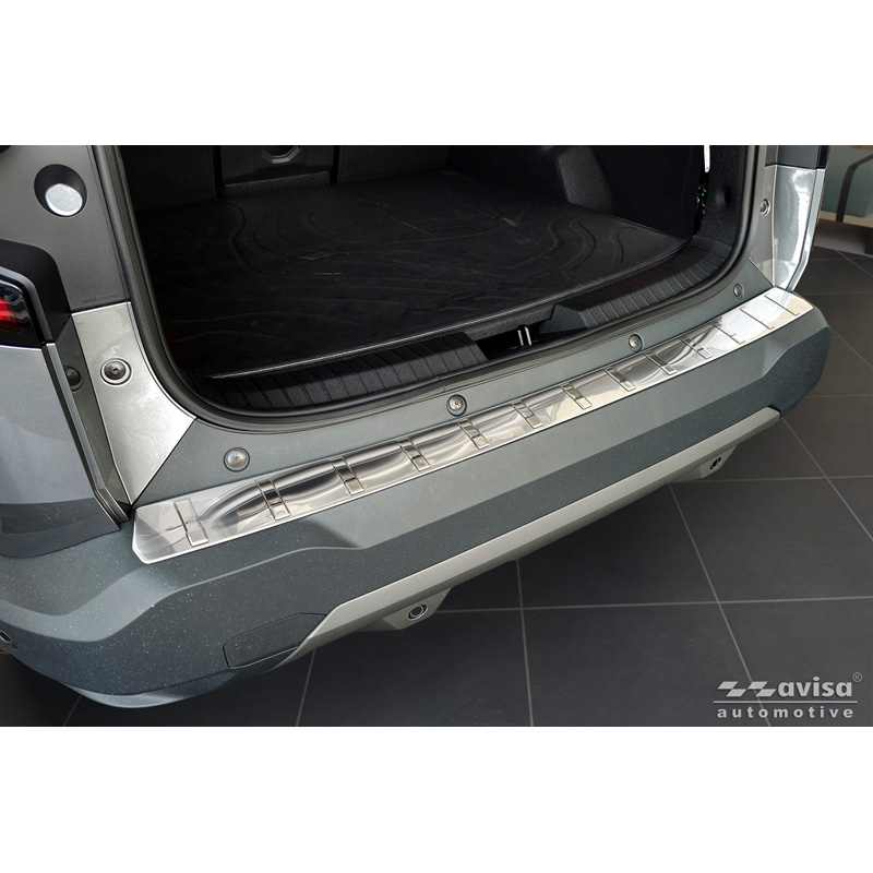 Avisa Stainless Steel Rear bumper protector  Dacia Bigster 2024- 'Ribs'
