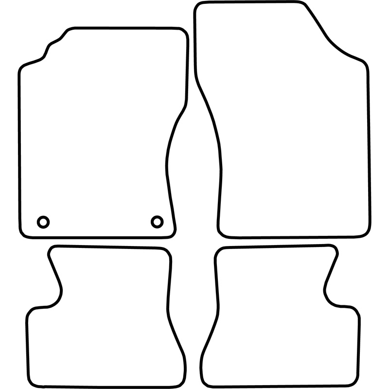 Automatten  Daihatsu Cuore 1995-1998