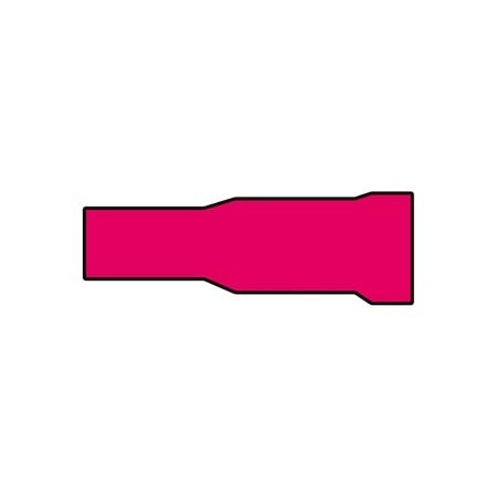 Kabelverbinders 548 rood 10st