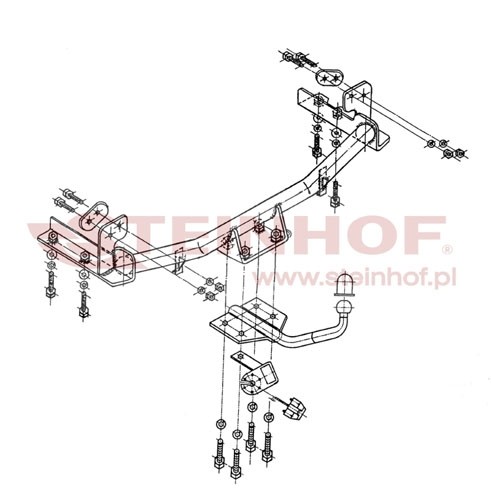 Trekhaak Opel Corsa C 3/5D 10/2000-2006