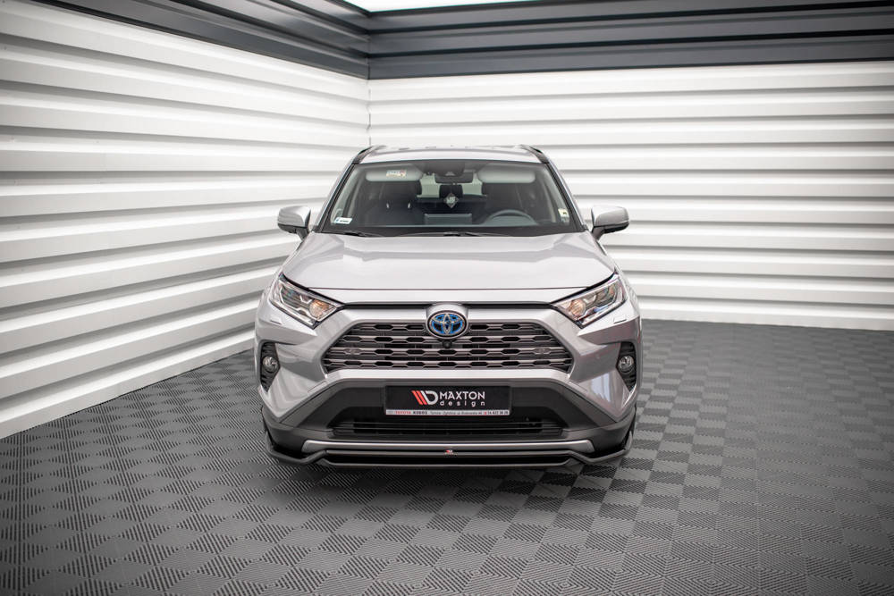 Voorspoiler Toyota RAV4 MK5 Maxton Glans Zwart