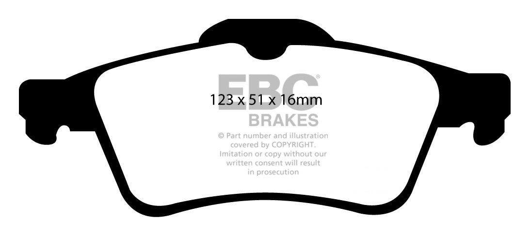EBC Brakes FORD BEDRIJFSWAGEN Tourneo Connect 1.8 TD 2003-.. Rem