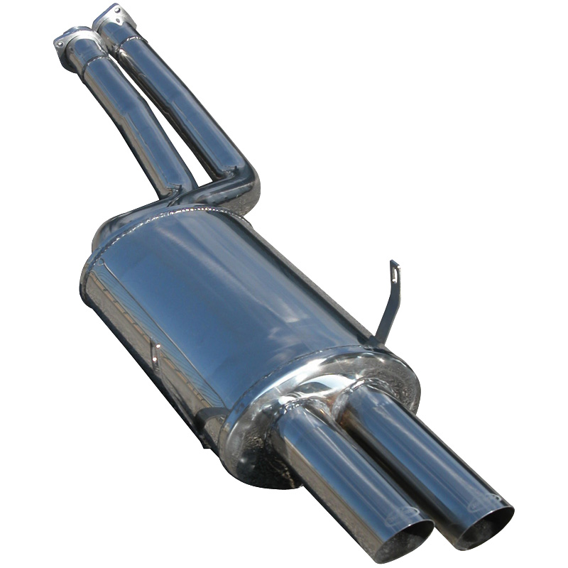 100% Inox Sport Exhaust  BMW 3-Series E36 M3 1993- 2x70 Racing