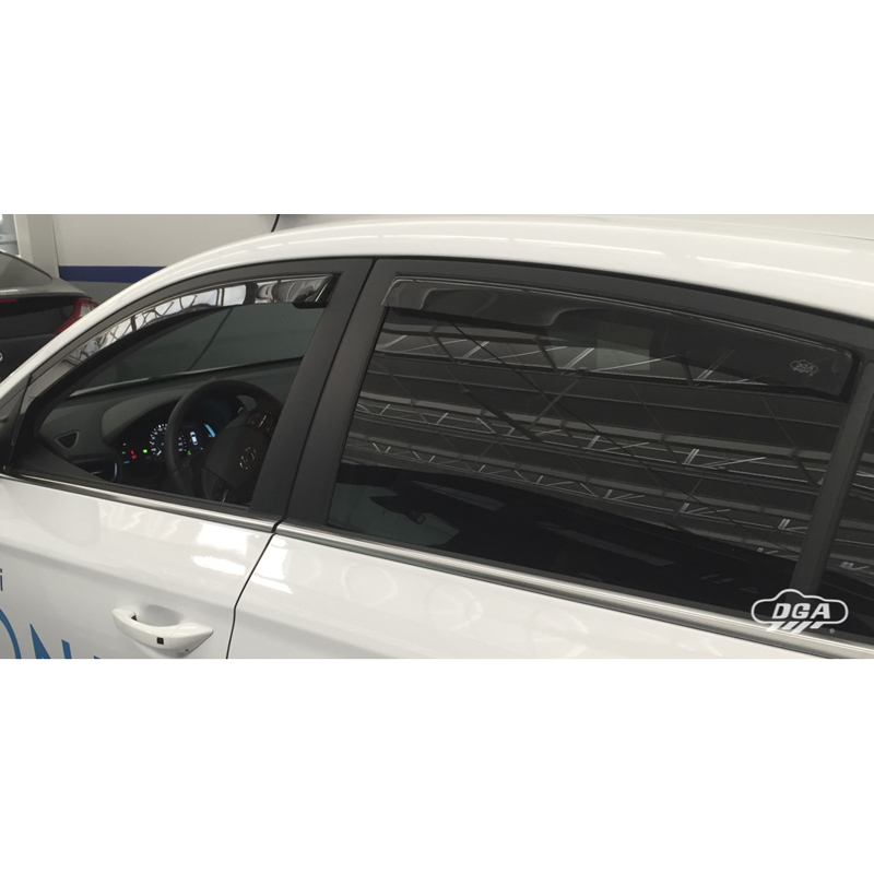 DGA Wind Deflectors Set  Hyundai Ioniq (AE) 2016-2022 (4-pieces)