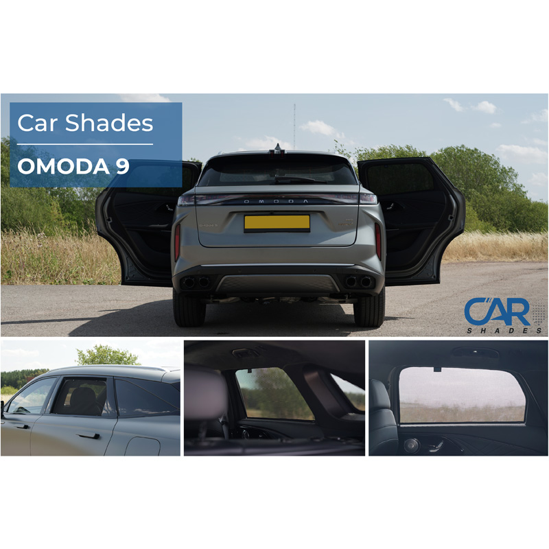 Satz Car Shades (Hintertüren) passend für Omoda 9 2025- (2-teilig)