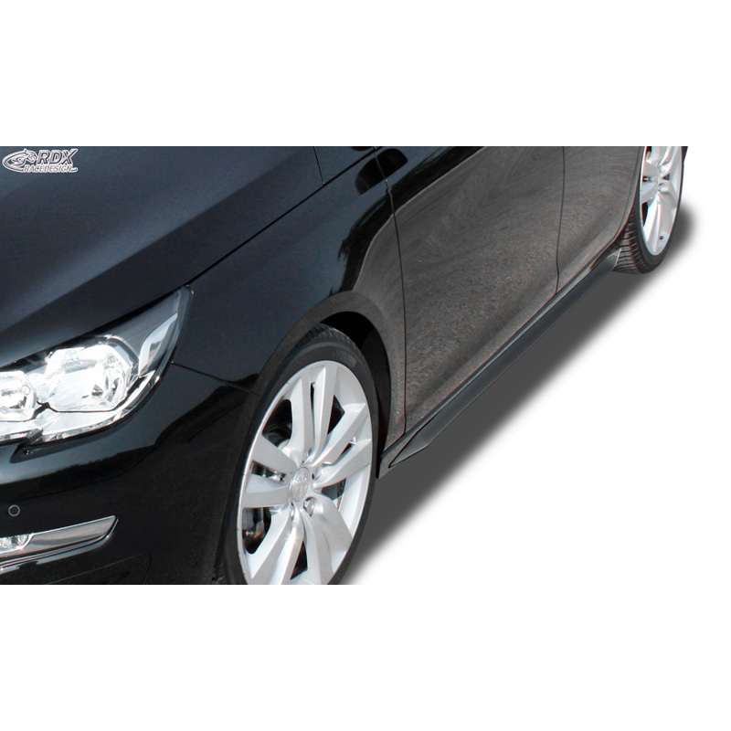 Side skirts 'Slim'  Peugeot 308 HB (Typ L) 2017- (ABS glossy black)
