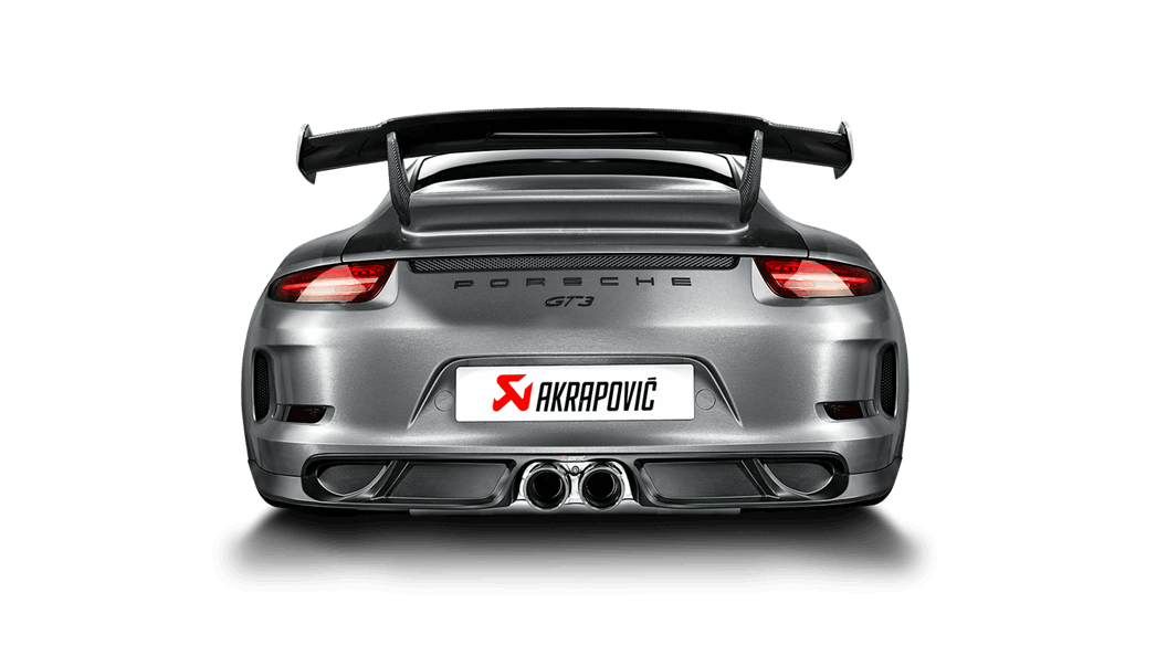 Akrapovic Porsche 911 GT3 / RS (991.2) “Slip On” Titanium Exhaust