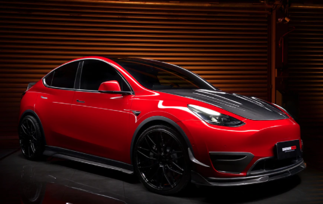 Tesla Model Y IMP Style Carbon Fiber Grill 2020-2022