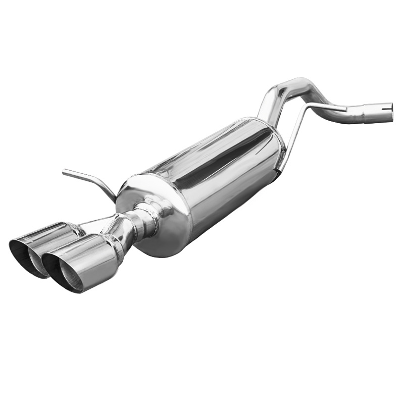 100% Inox Sport Exhaust  Skoda Fabia II 1.4TSi RS DSG (180HP) 2012- 2x80mm Racing