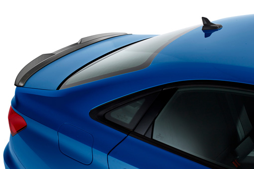 Spoiler Audi A3 Limousine (8Y) CSR glans Zwart
