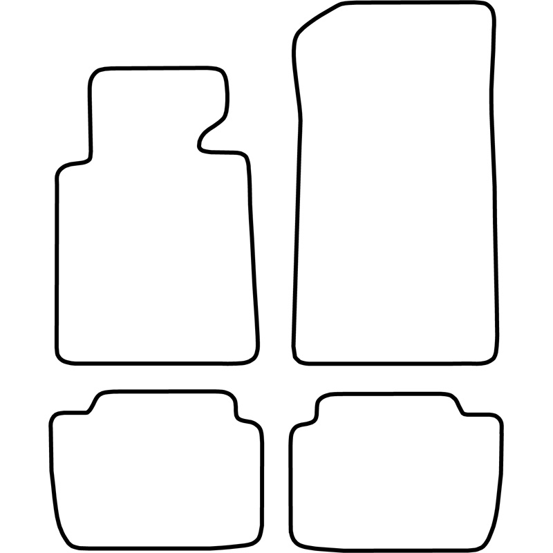 Automatten  BMW 3 serie (E46) 2002-2005