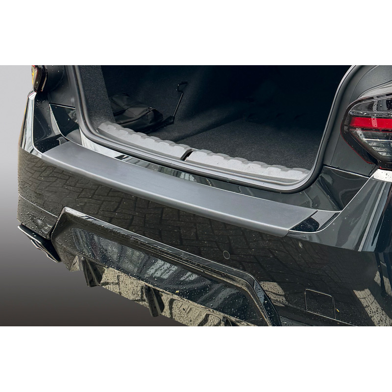 ABS Rear bumper protector  BMW 2-Series G42 Coupe 'M' Sport 2021- Black