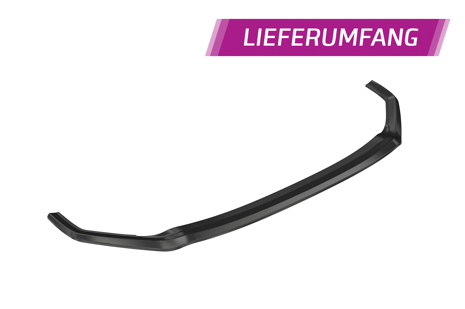 Voorspoiler Skoda Octavia 4 VRS CSR Glans Zwart