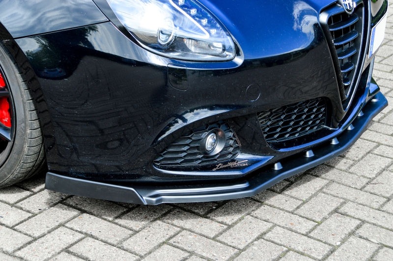 Voorspoiler Alfra Romeo Giulietta Glans Zwart
