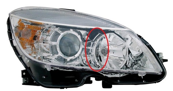 Koplamp rechts W204 10.07-02.11 BOSCH