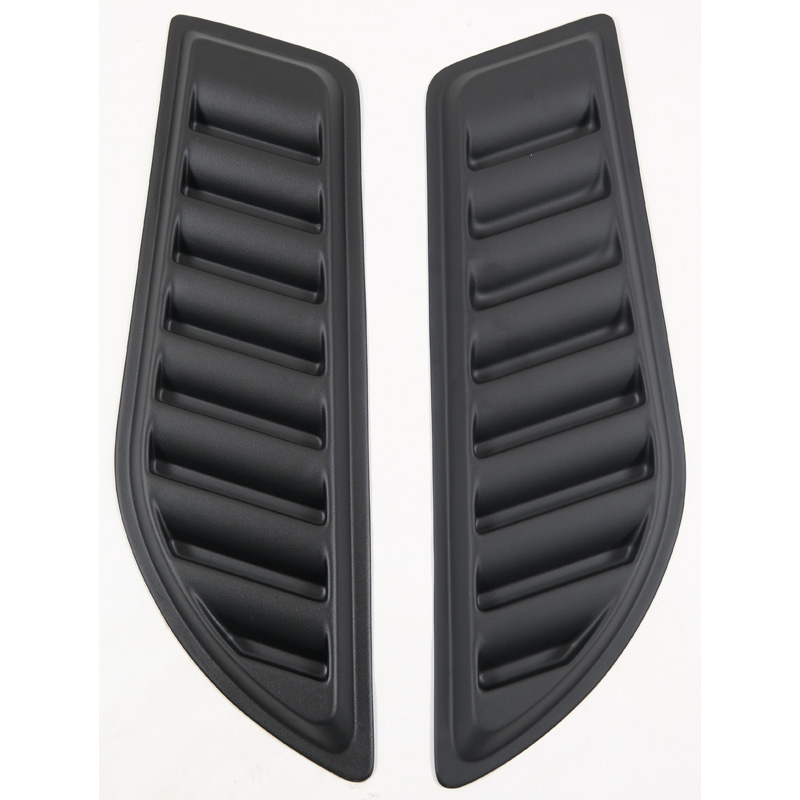 Set motorkapluchtinlaten Pick-Up 4x4 - Universeel - Matzwart