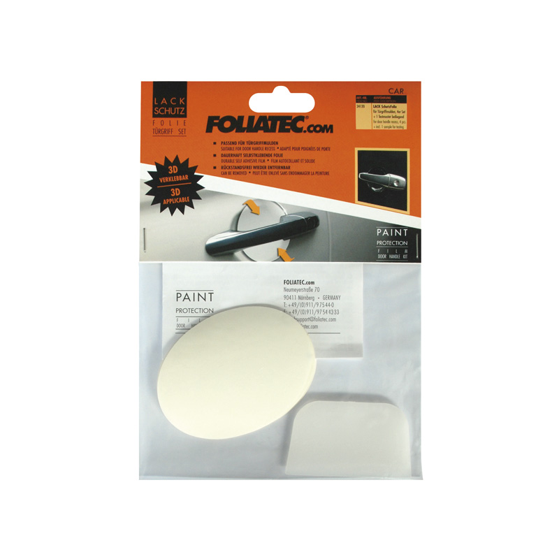 Foliatec LACK paint protection door grip set- 4 pieces