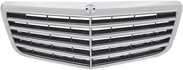 Radiator Grill W211 07-09 Chroom/ZWART