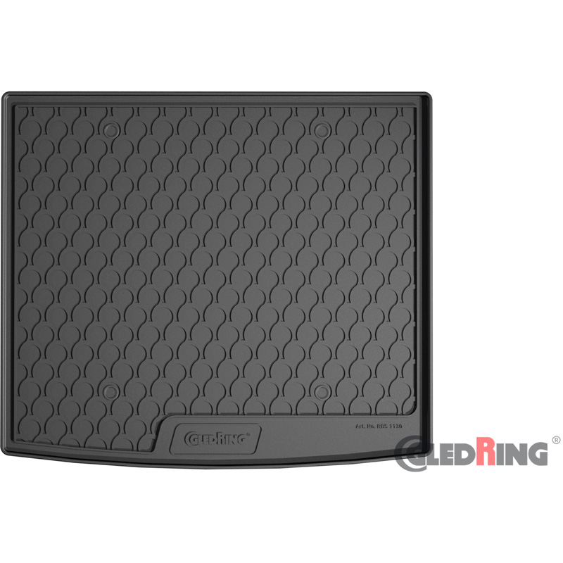 Gledring Rubbasol (Rubber) Boot Mat  Audi Q3 (FJB) TFSi/MHEV 2025- (Upper variable floor)