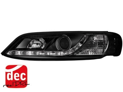 Headlights Opel Vectra B 99-02 Devil Eyes Dlite LED Black