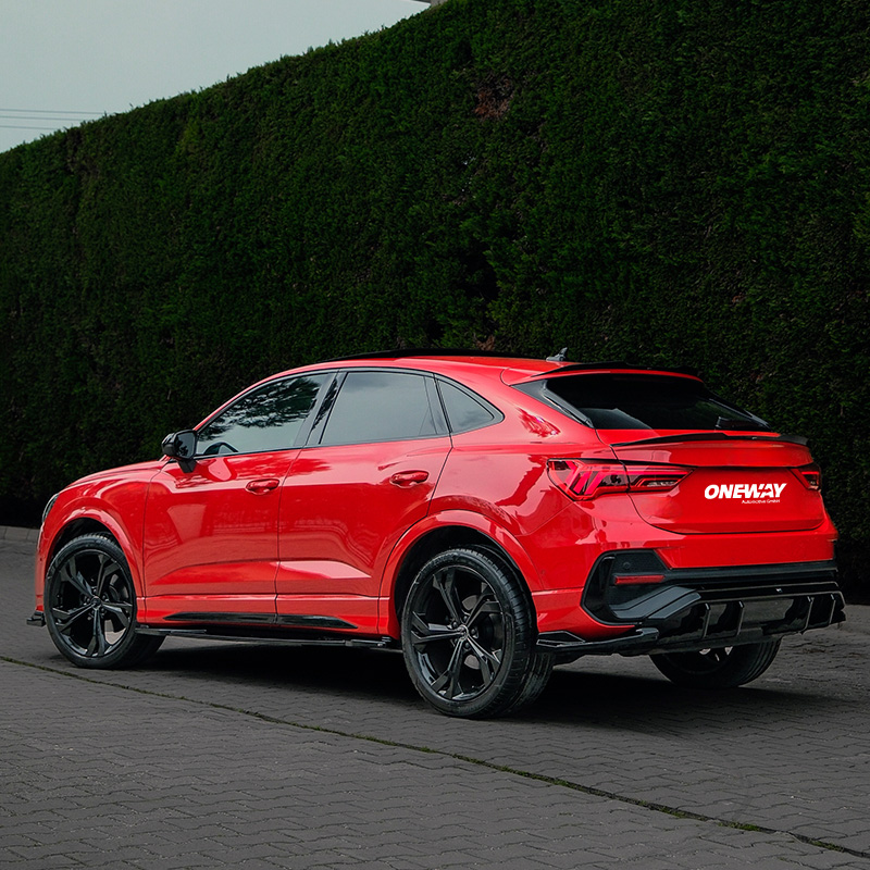 Oneway Set Side Skirts  Audi Q3 (F3B) S-Line & Q3 Sportback (F3N) S-Line 2019-2025 excl. RSQ3 - Gloss black
