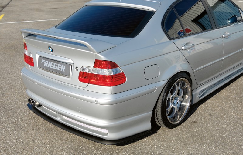 Achterbumper Diffusor BMW E46 Sedan vanaf 2002 Rieger