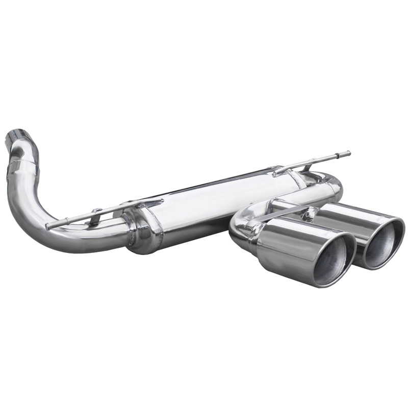 100% Inox Sport Exhaust 'Central'  Ford Focus III 2.0ST (250HP) 2012- Ø60mm 2x110mm X-Race