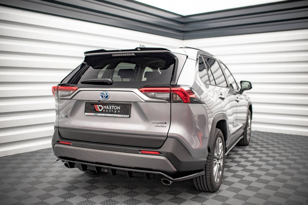 Spoiler Toyota RAV4 MK5 Maxton Glans Zwart