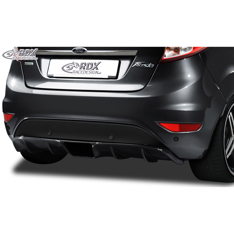 Rear bumper skirt 'Diffusor'  Ford Fiesta VII 2008-2012 & 2012- (PUR)