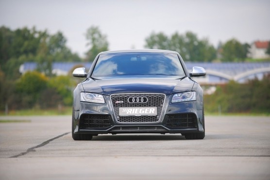 Voorbumper Audi A5 B8/B81 07-11 SRA+PDC Rieger