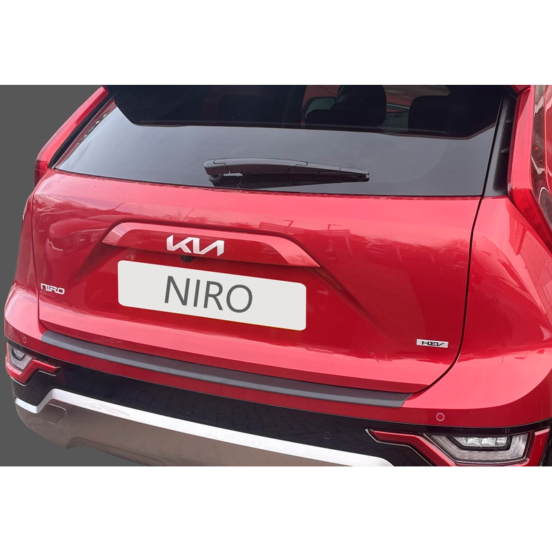 ABS Rear bumper protector  Kia Niro II 2022- Black