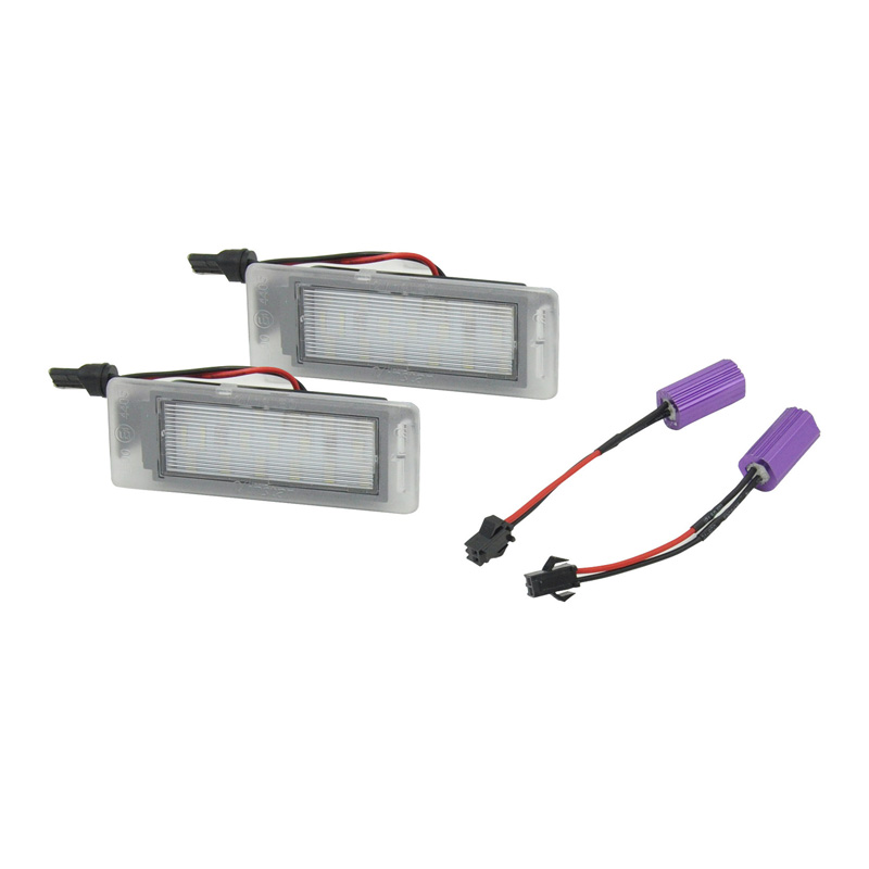 Set LED Nummerplaatverlichting  Opel Insignia Sportstourer 2013- & Mokka
