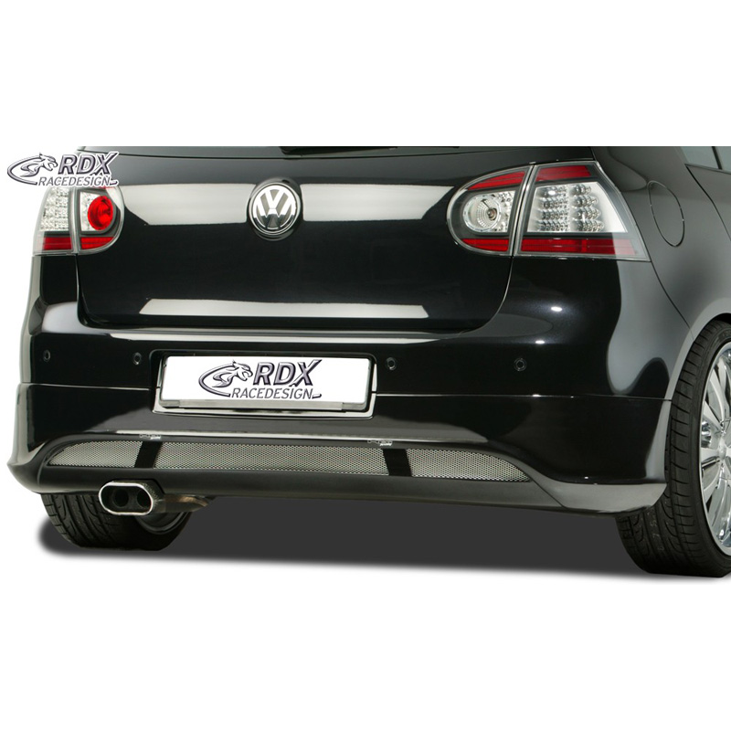Rear bumper skirt  Volkswagen Golf V Hatchback 3/5-doors 2003-2008 'V2' (exhaust left) excl. Variant/Plus (ABS)
