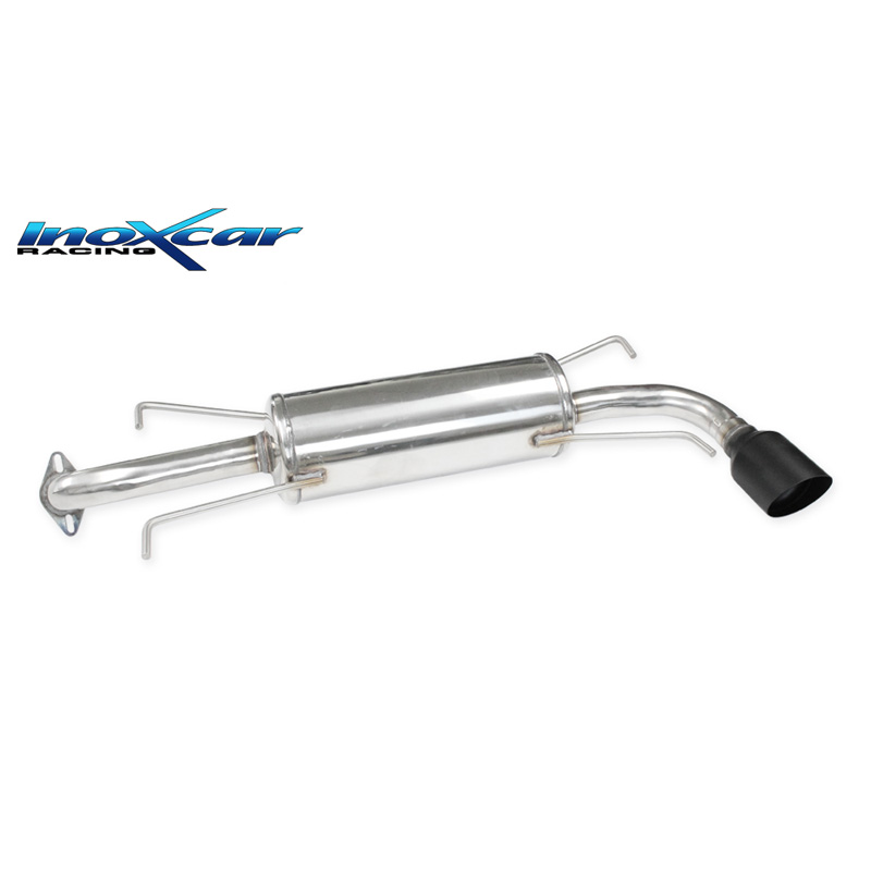 100% Inox Sport Exhaust  Subaru Impreza 4WD 2.5 WRX 230hp 2008- 1x100mm Ceramic Black