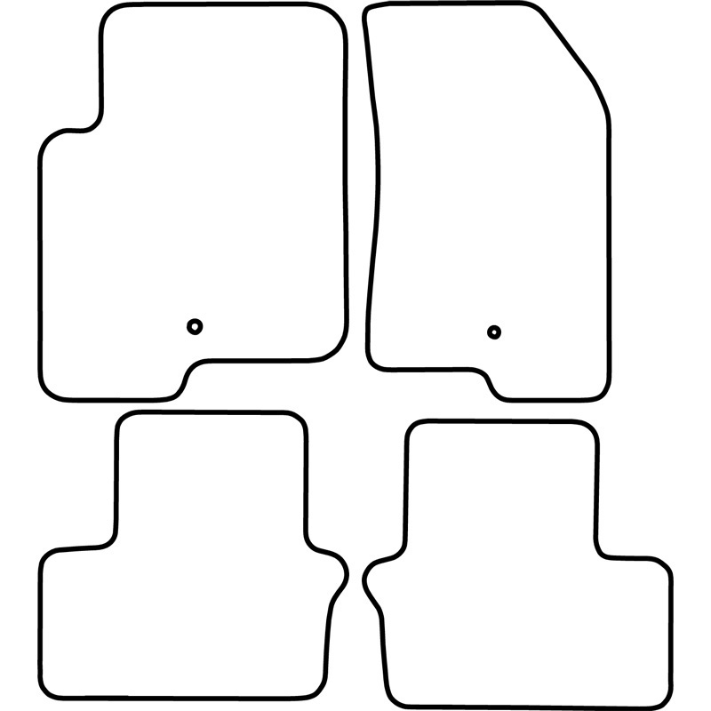 Set velour car mats  Jeep Patriot 2006-