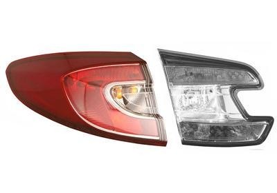 achterlicht, incl fittingdeel, Break, buiten, links Renault Mega
