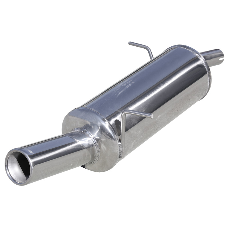 100% Inox Sport Exhaust  Ford Fiësta VI 1.2 16v (60-82HP) 2008- Ø42mm 80mm