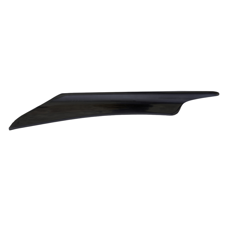 Simoni Racing Set universele voorbumper 'Canards' - zwart - 4 stuks