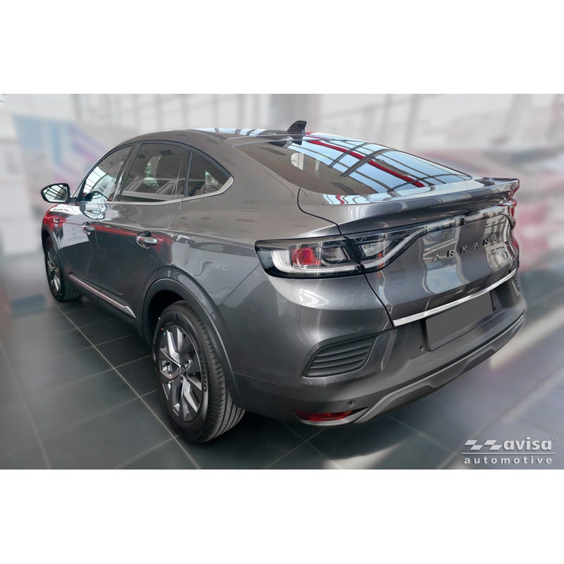 Avisa Brushed Stainless Steel Trunk Tailgate Trim Cover  Renault Arkana 2020-
